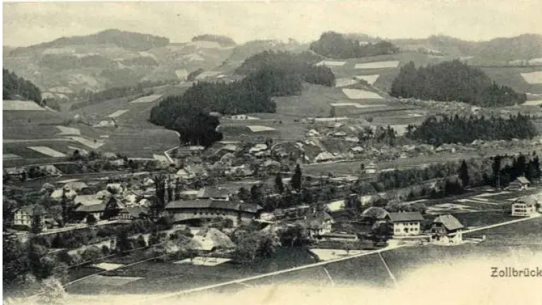 Dorf Zollbrück in 1940